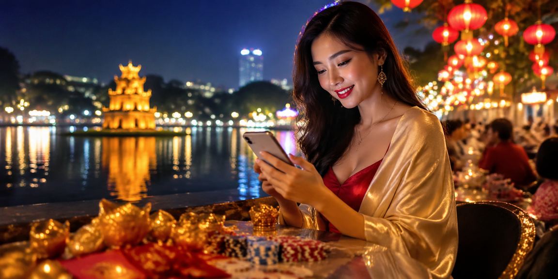 Giao diện ứng dụng btd6 trên điện thoại về đêm tại Hà Nội