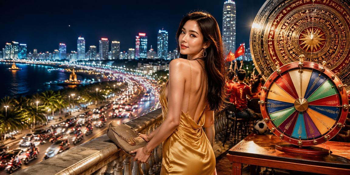 Người chơi tại bãi biển TP.HCM tham gia quay thưởng may mắn trực tuyến